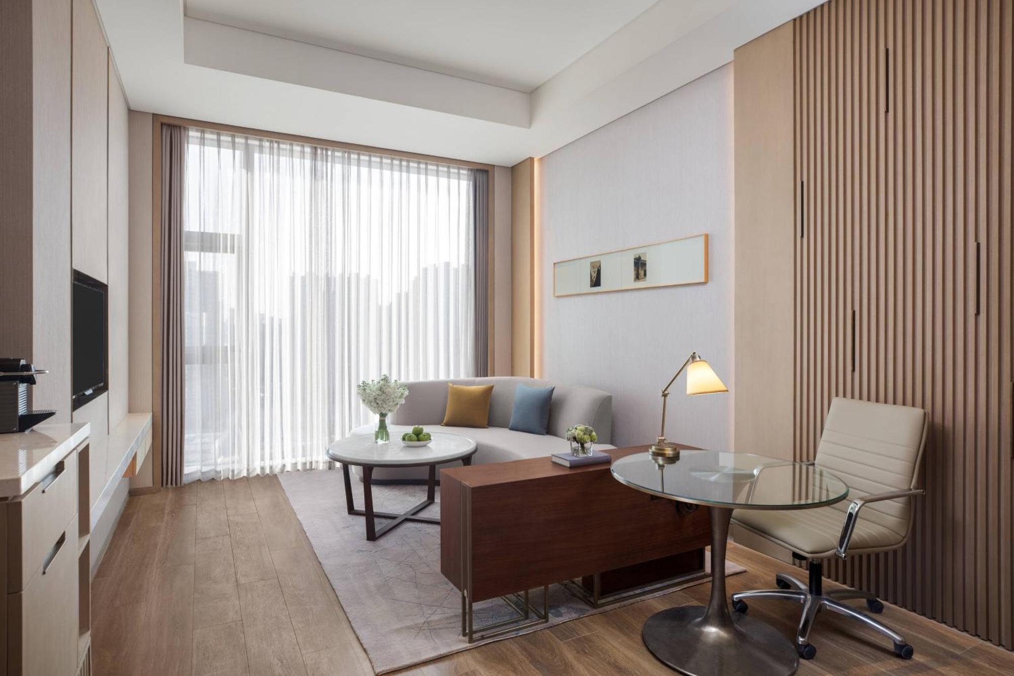 Courtyard By Marriott Xi'An North Hotell Exteriör bild